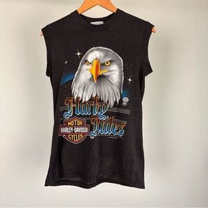 VINTAGE HARLEY DAVIDSON TANK